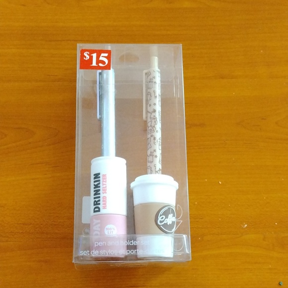 Other 525 Pen And Holder Set Poshmark